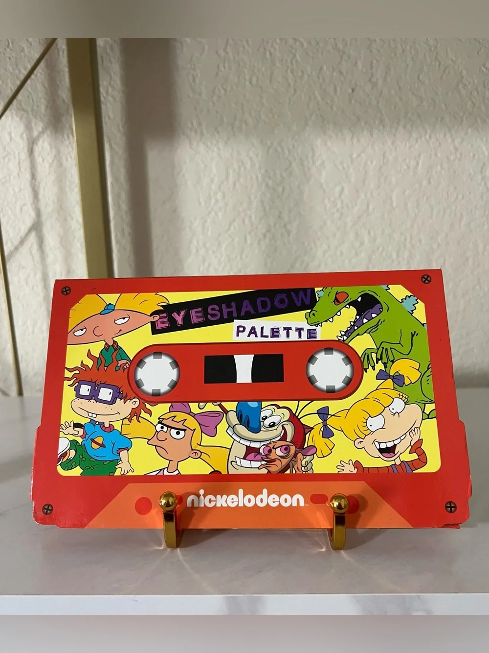 NWT Nickelodeon Rugrats Retro Cassette Eyeshadow Palette
